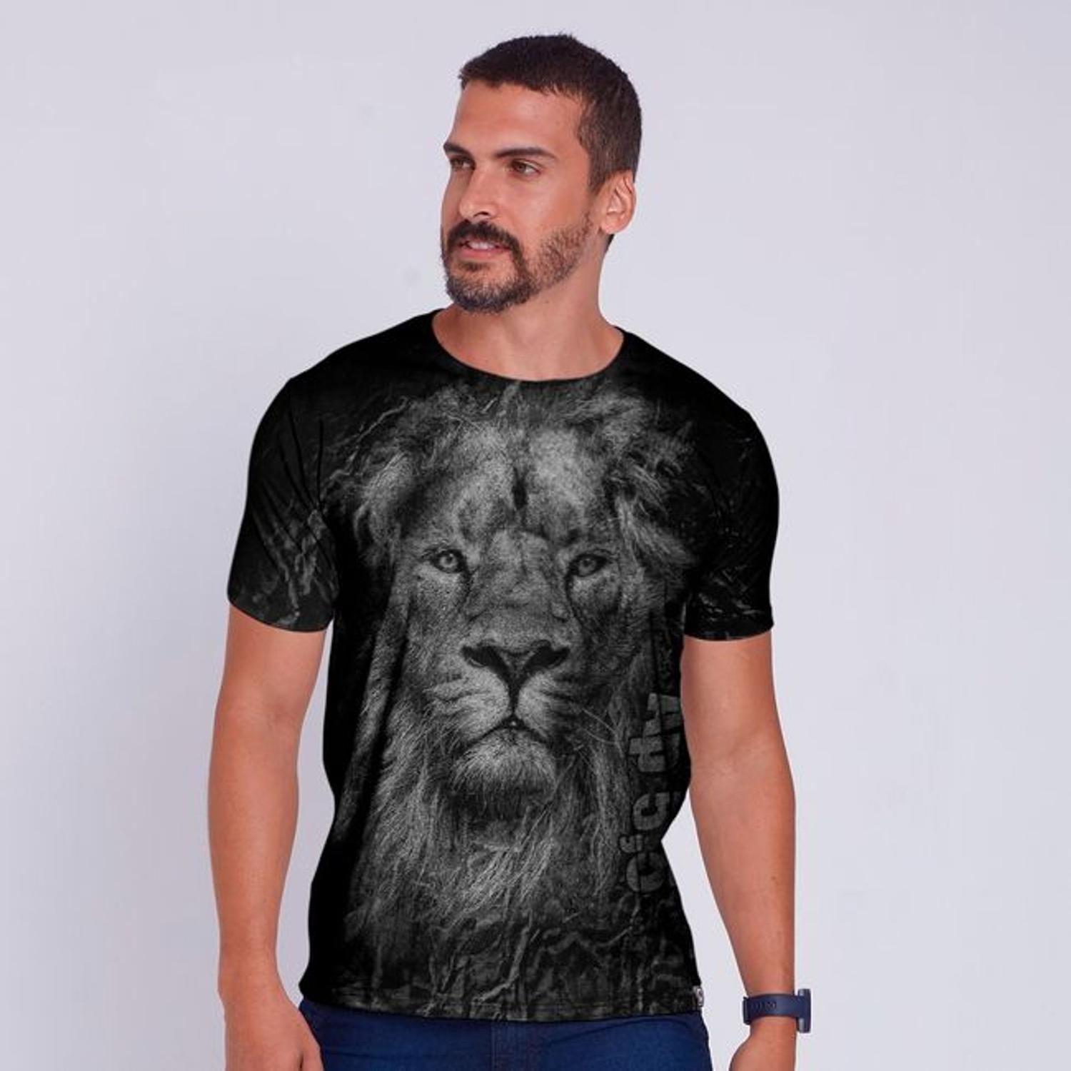 blusa com leao