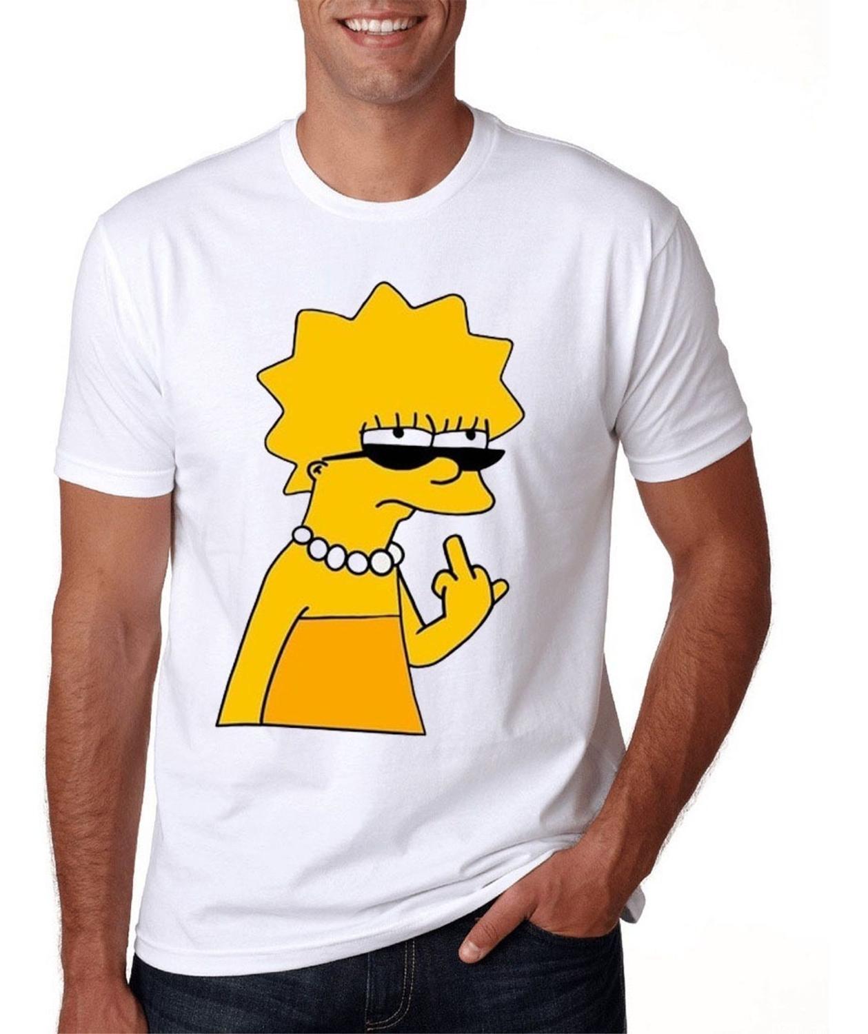 Camiseta Lisa Simpsons Meme Camisa Unissex DTF SEMPRENALUTA