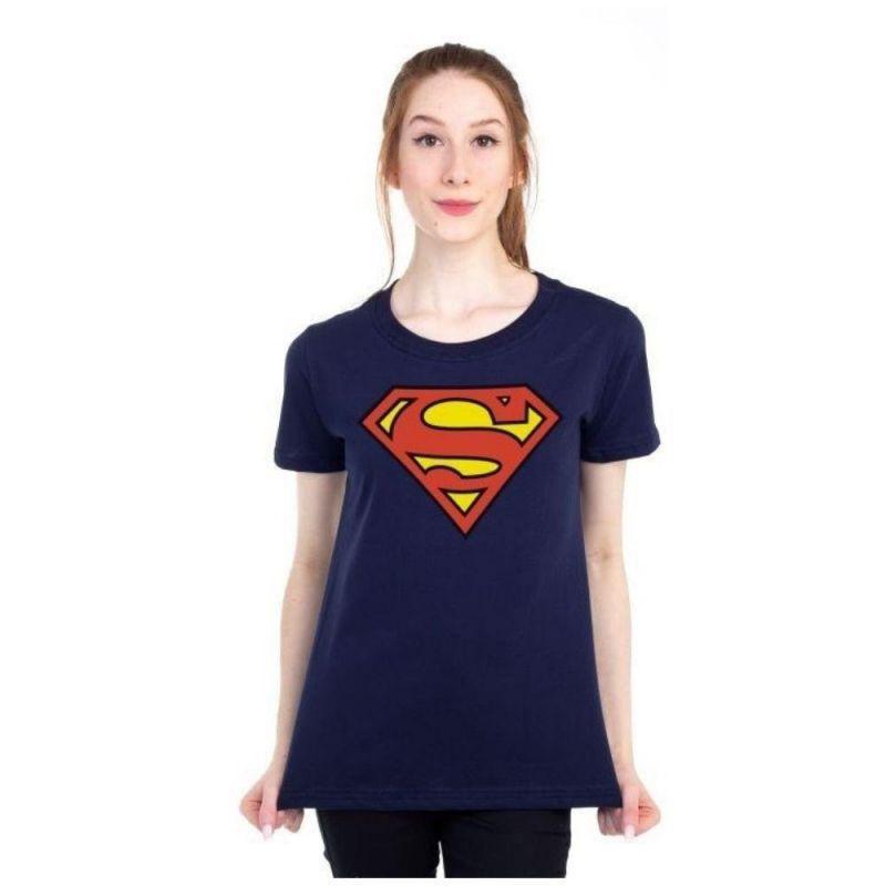 Girls DC Comics Girls Superman Logo T 