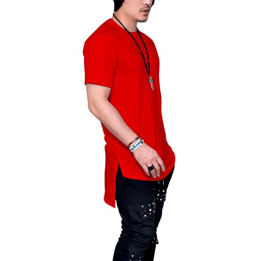 Camiseta oversized masculina lisa Clearance