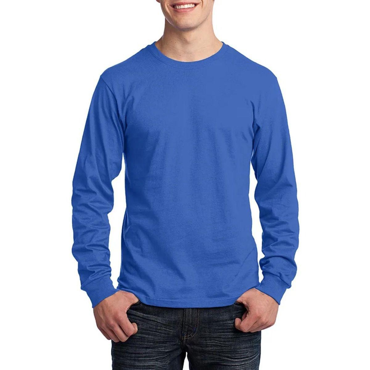 camisa manga longa de frio