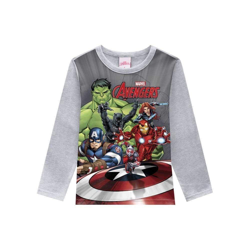 blusa infantil marvel