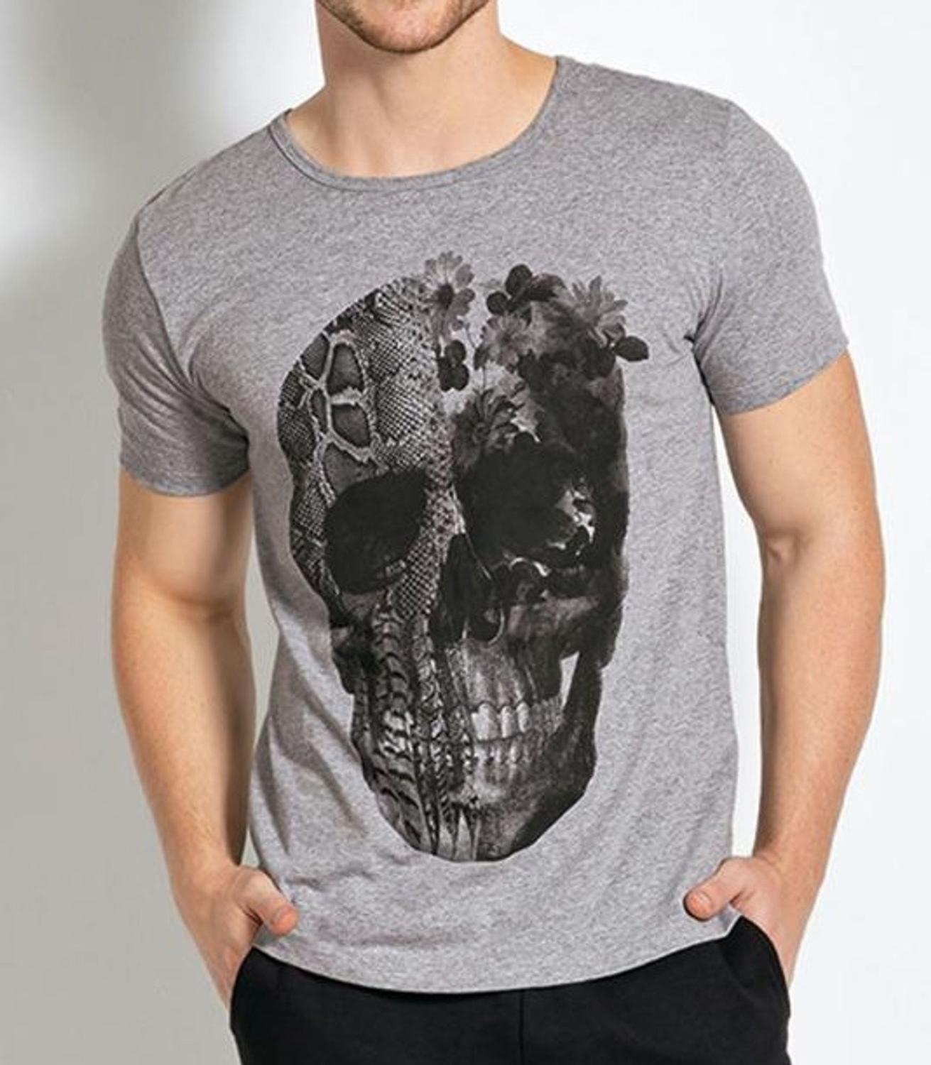 blusa masculina com estampa