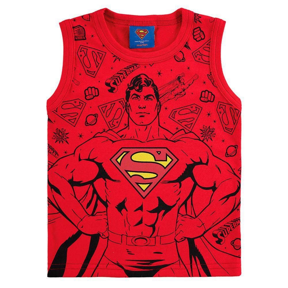 camiseta regata do superman