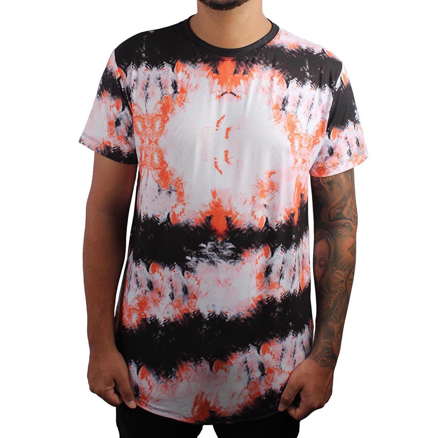 blusa tie dye marmorizada