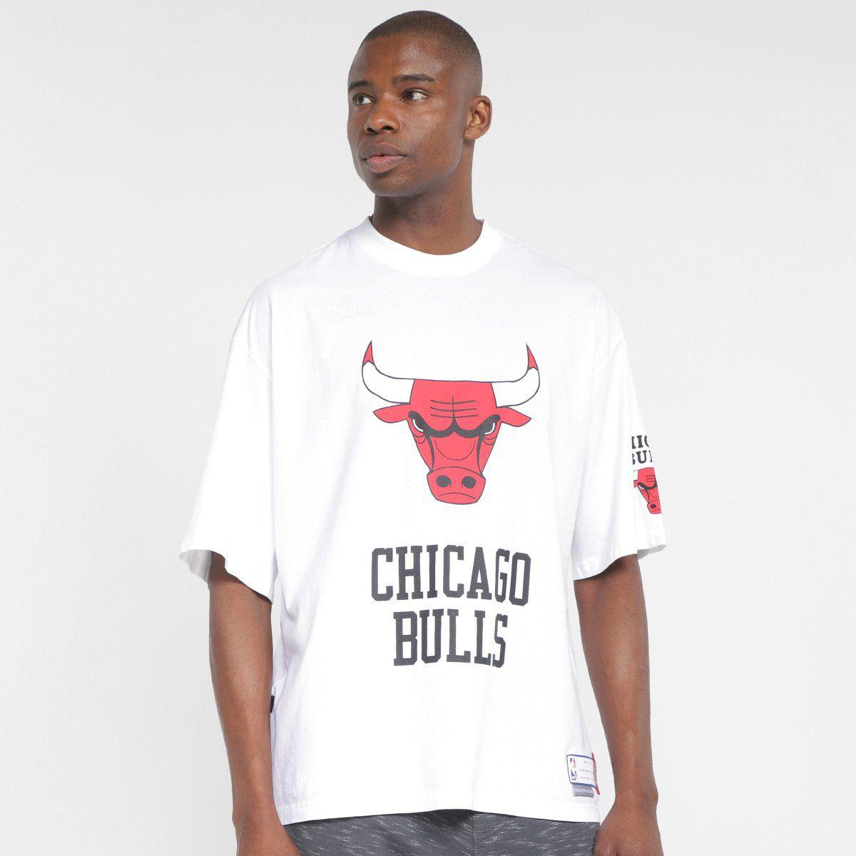 Camiseta NBA Chicago Bulls Approve Oversized Camisa e Camiseta Esportiva Magazine Luiza