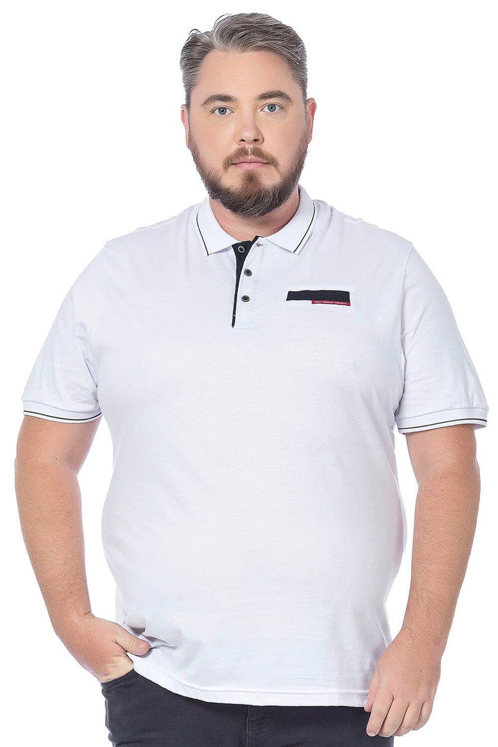 camisa gola polo masculina lisa