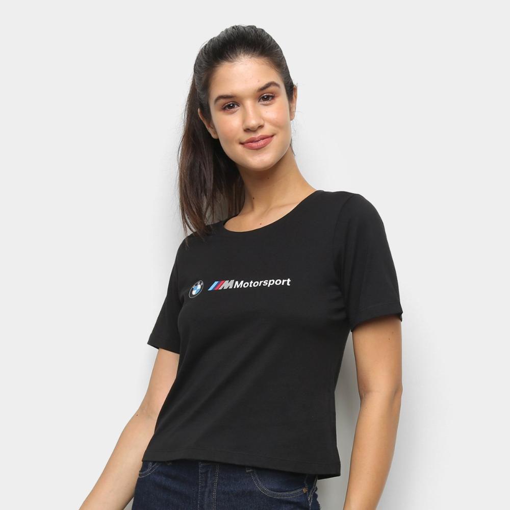 camiseta bmw motorsport feminina