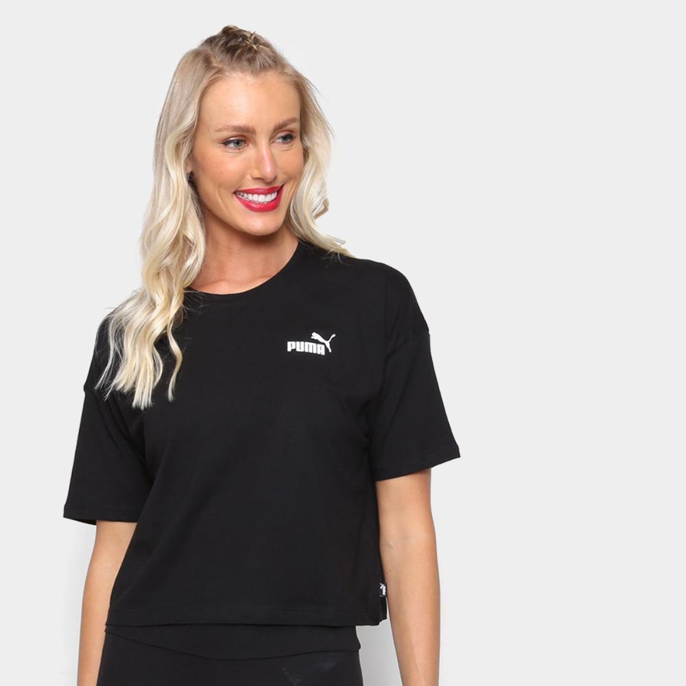 blusa puma cropped