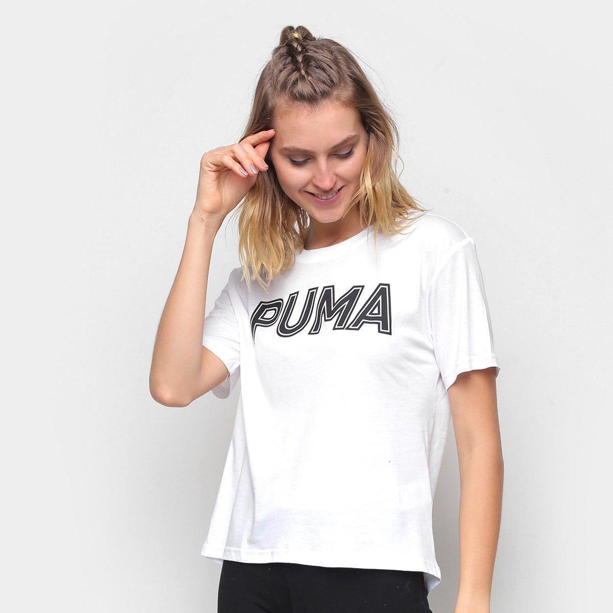 camiseta feminina puma