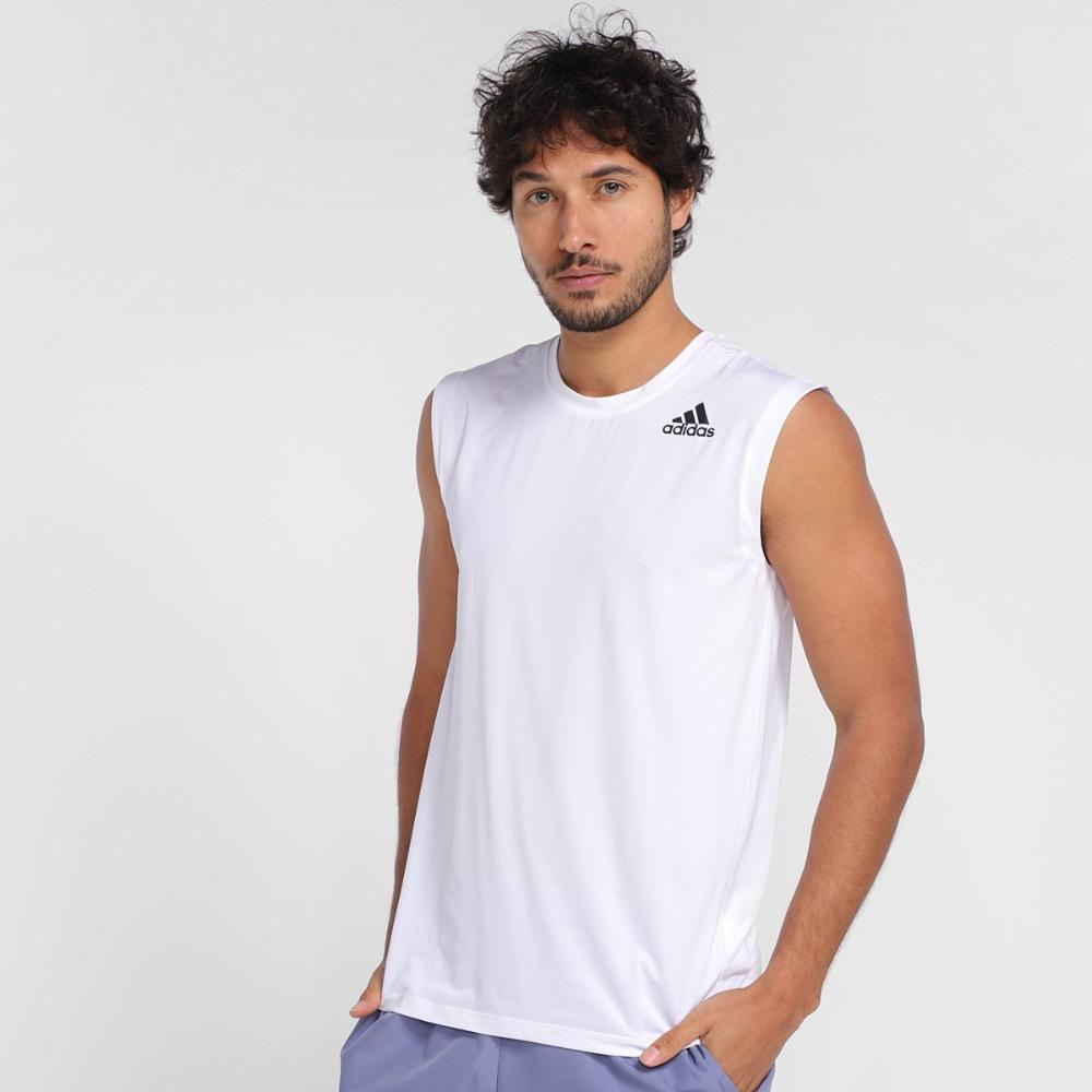 camiseta adidas masculina regata