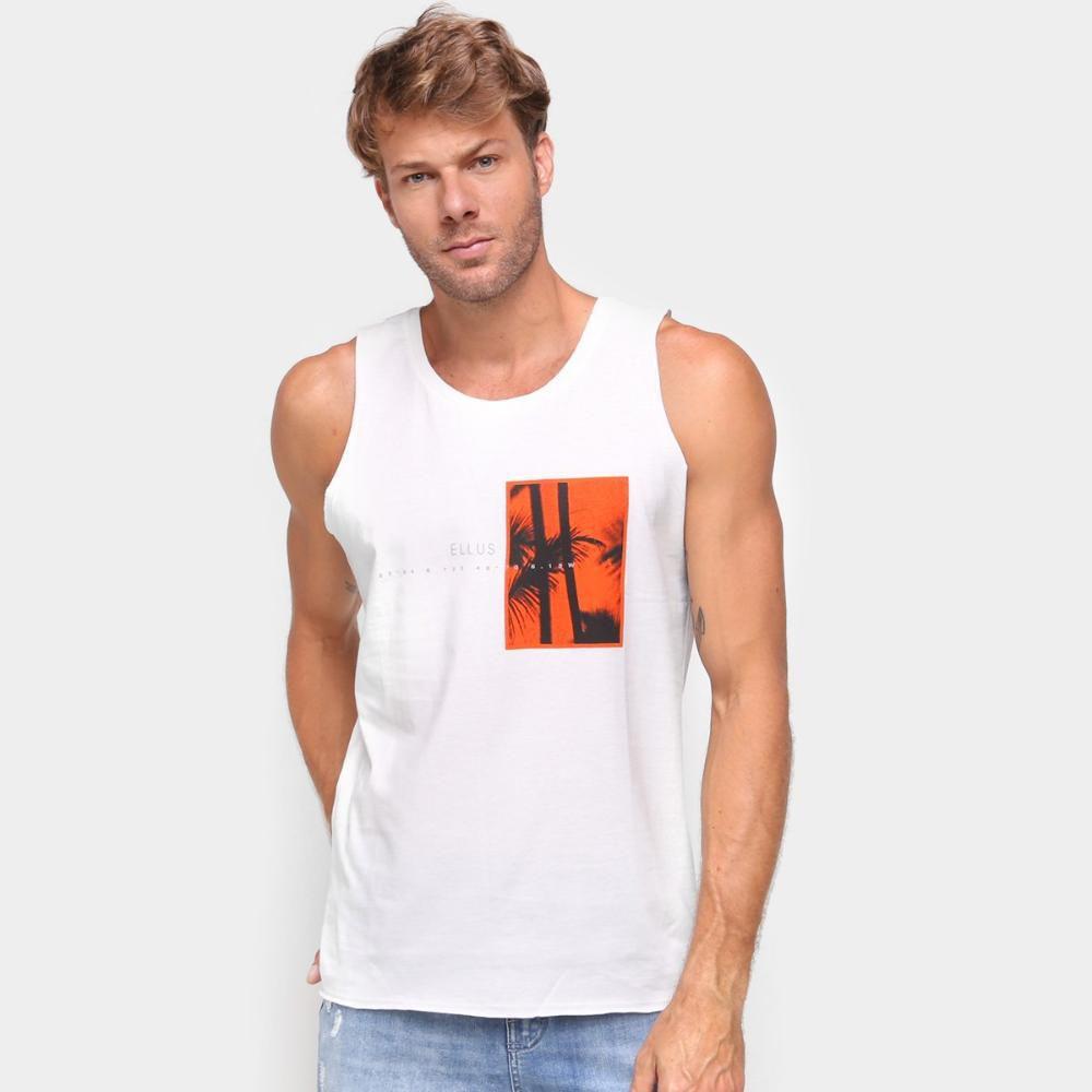 camiseta regata ellus masculina