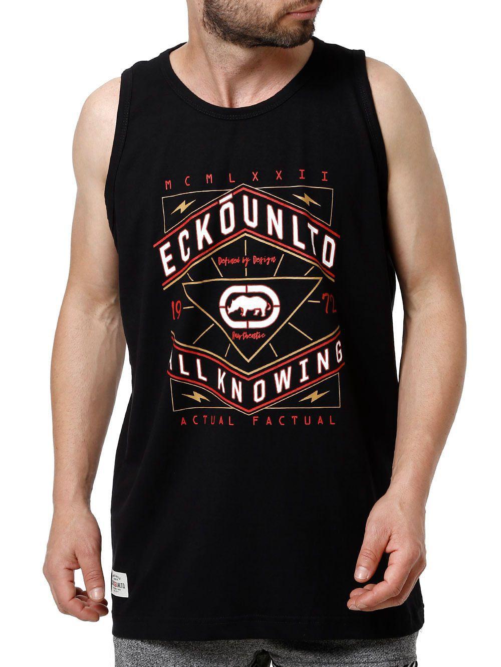 camiseta regata ecko unltd masculina