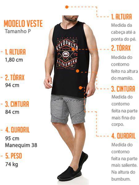 camiseta regata ecko unltd masculina