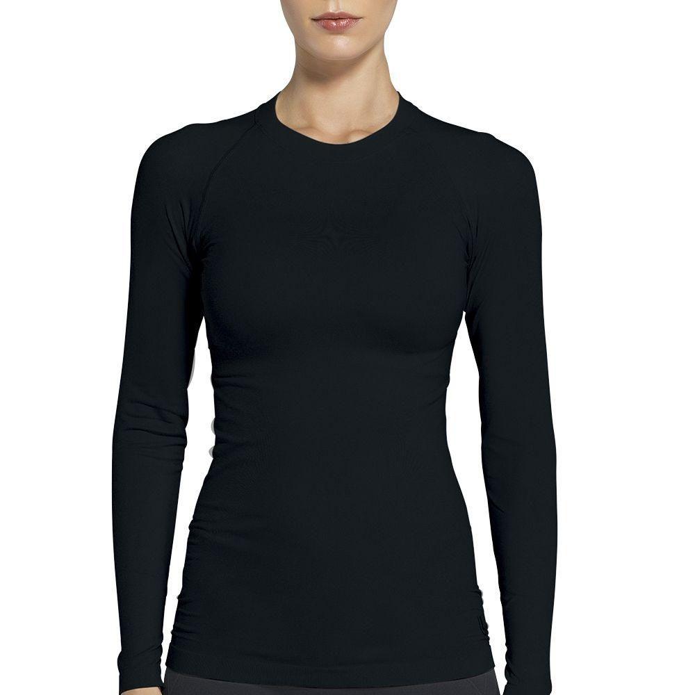 camisa termica corrida feminina
