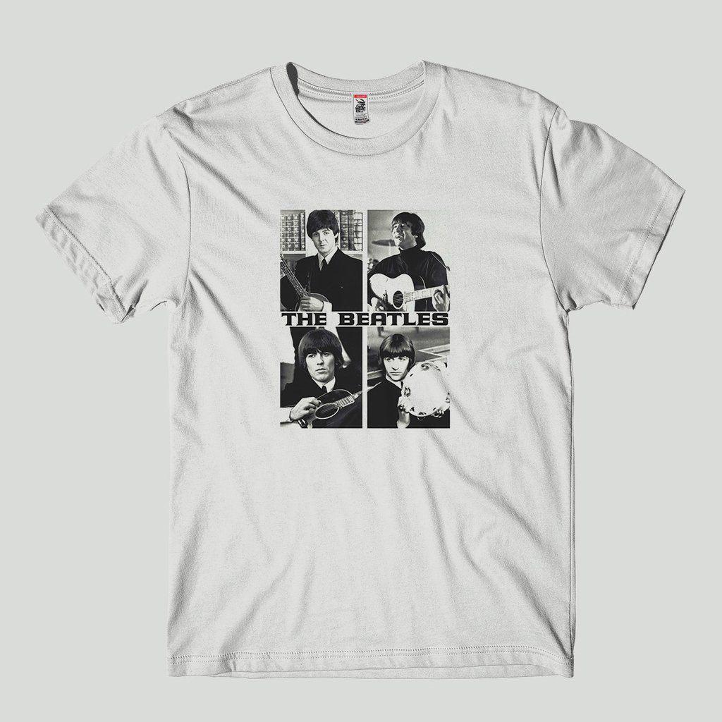 camisa beatles feminina