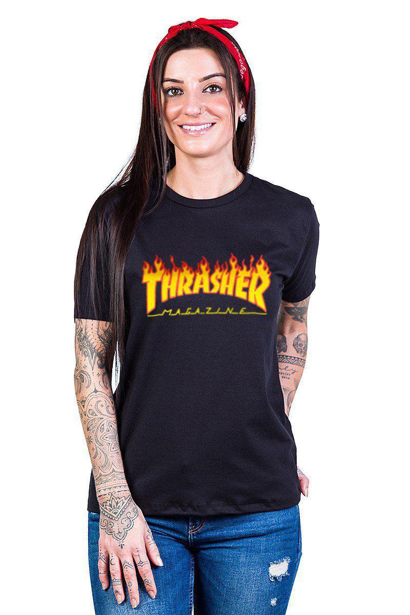 camisa thrasher feminina