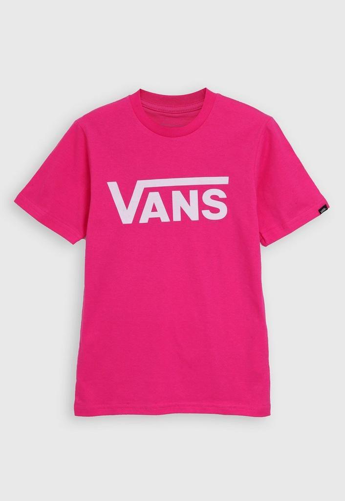 camiseta rosa vans