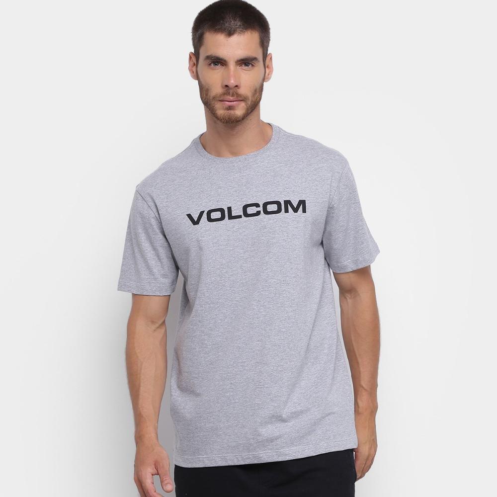 Camiseta Volcom Silk Crisp Euro Masculina - Camisa e Camiseta Esportiva -  Magazine Luiza