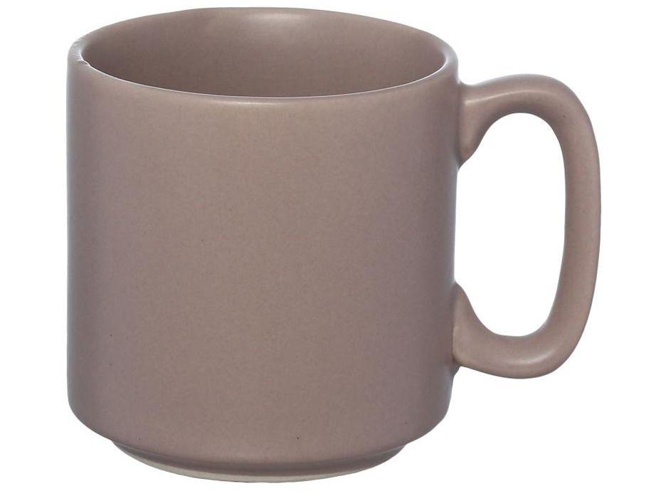 Caneca Chá e Café de Cerâmica Bege 235ml Hauskraft Surya CANC190/BG
