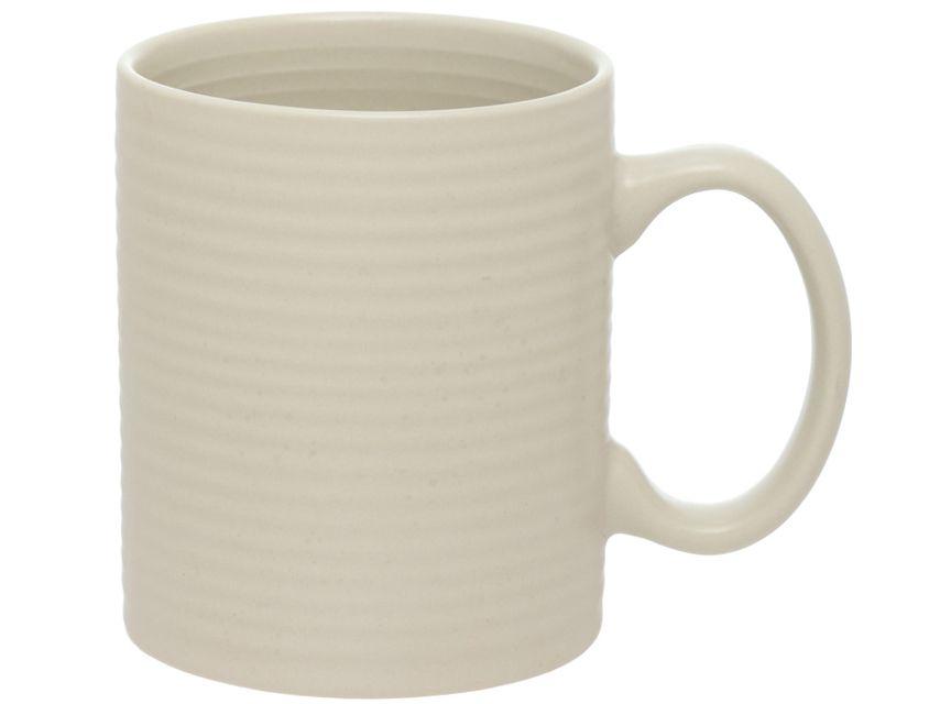 Caneca Chá e Café de Cerâmica Bege 320ml Hauskraft Sarah CANC197