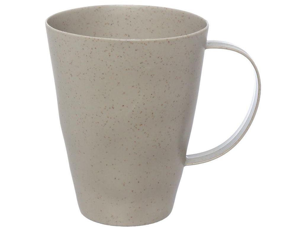 Caneca de Chá e Café Cinza 460ml Hauskraft Fibra de Bambu FBBU006/CZ