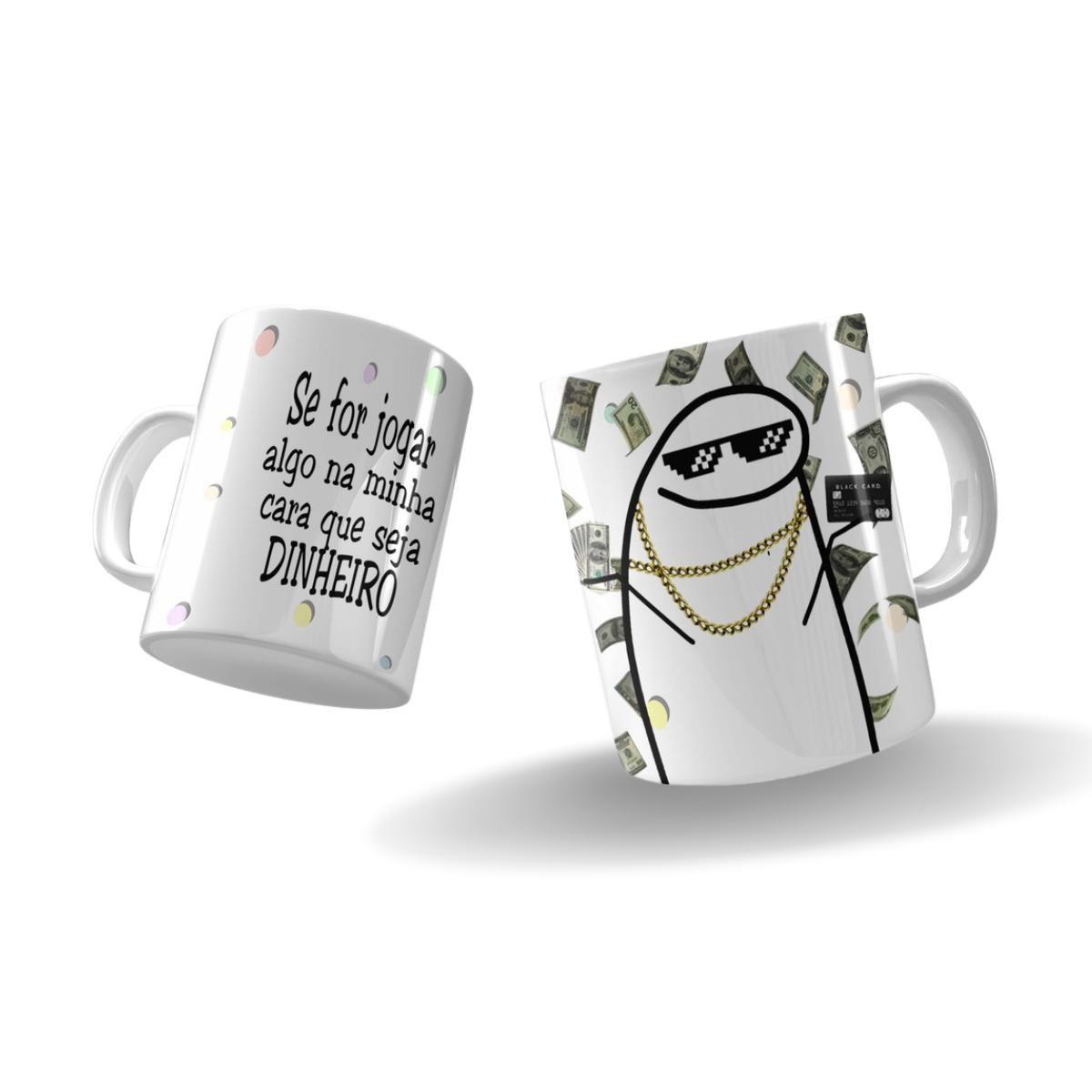 Xícara Caneca Flork Meme Frases Divertidas Debochadas!