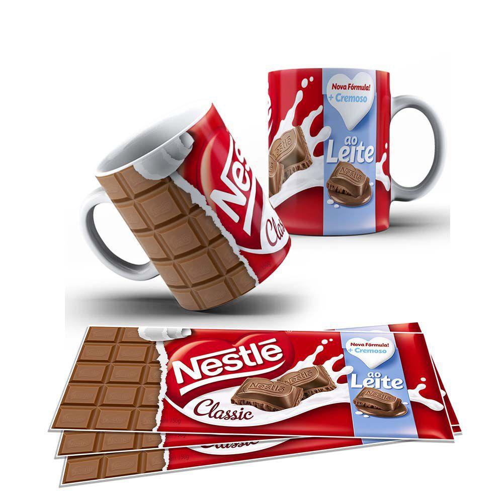 Caneca Porcelana chocolate Nestle - Blk Art Personalizados - Canecas -  Magazine Luiza