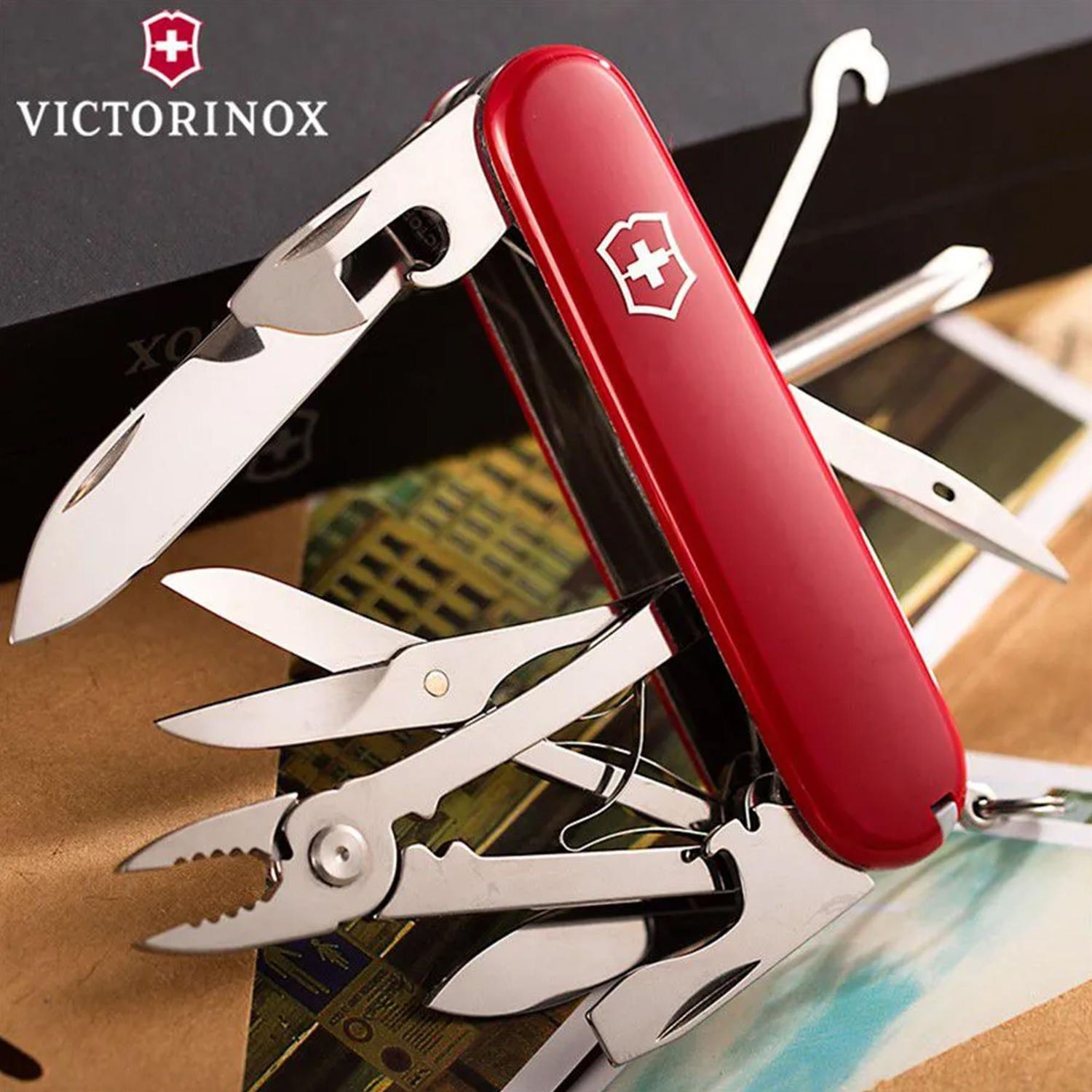 Canivete Tinker Deluxe Vermelho 17 Funcoes Victorinox Canivete Multiuso Magazine Luiza