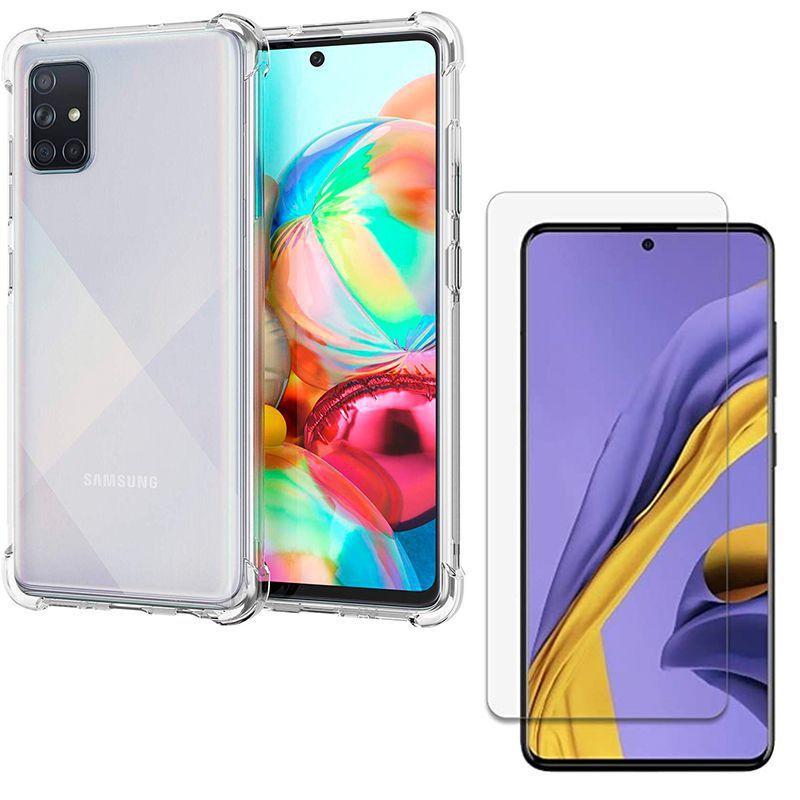 Capa Anti Impacto Antishock Galaxy A71 + Película de Gel Slim - Coronitas  Acessorios - Kit Capinha e Película para Celular - Magazine Luiza