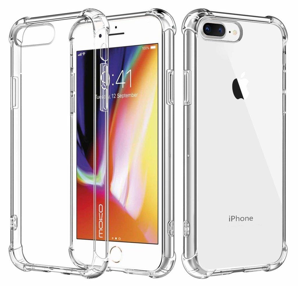 Capa anti impacto de silicone transparente para Iphone 7 e