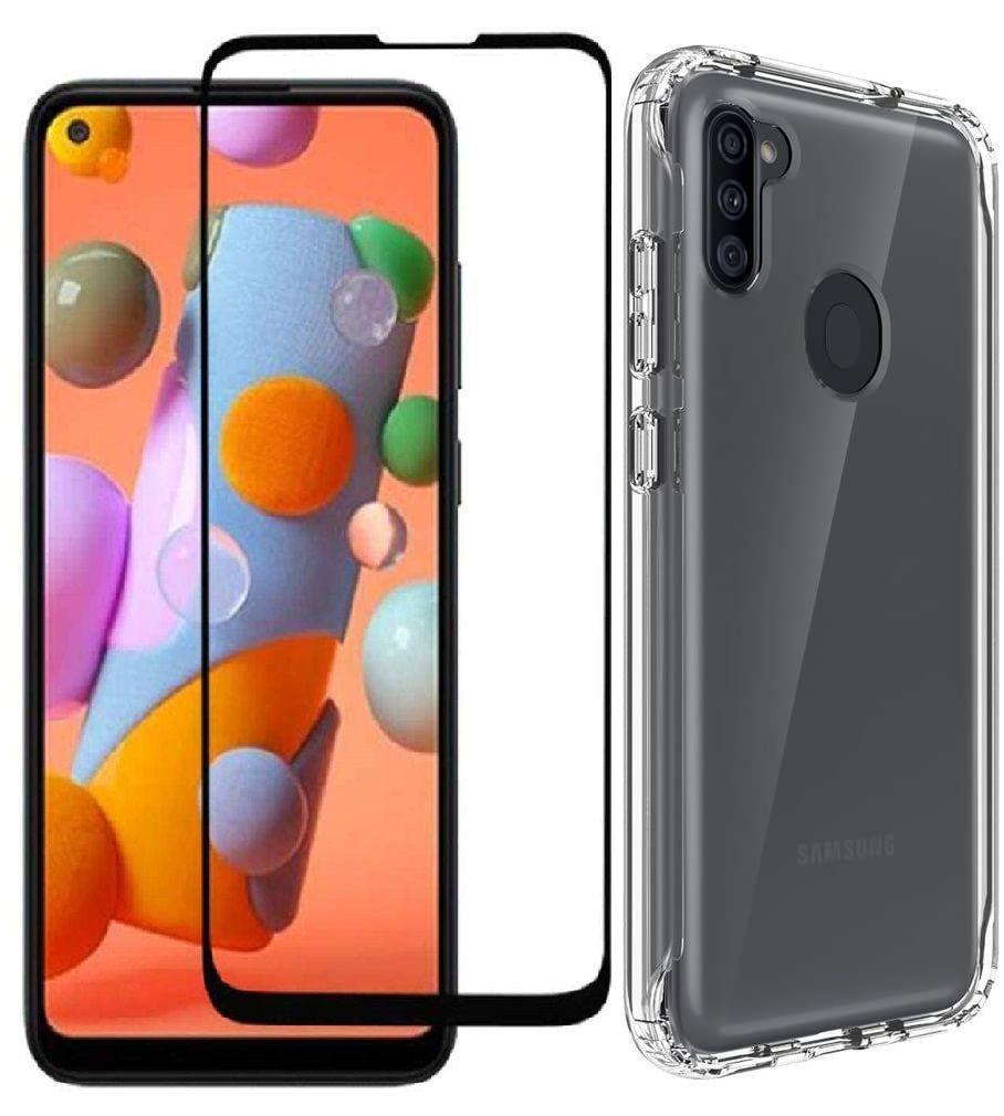 Capa Anti Shock + Pelicula de Vidro 3D Samsung Galaxy A11 - FSE Acessórios  - Kit Capinha e Película para Celular - Magazine Luiza