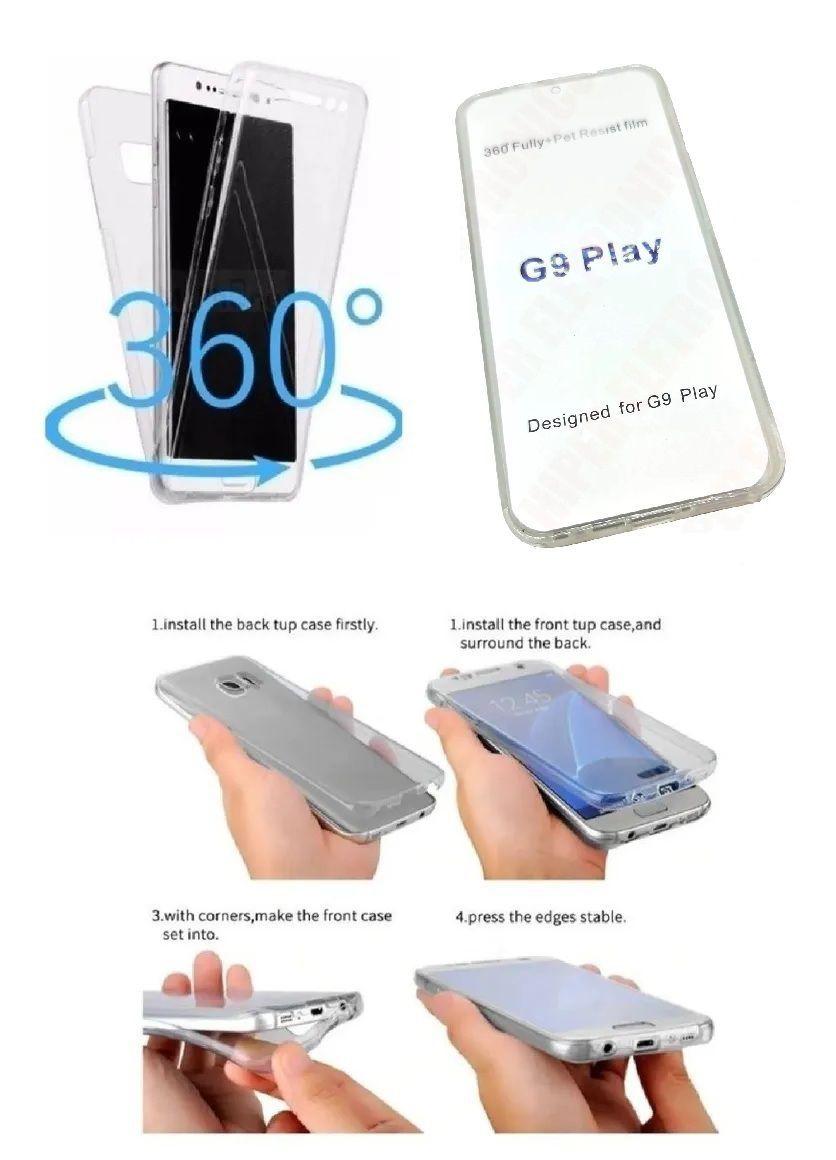 Capa Antishock Capinha 360 Frente E Verso Motorola Moto G9 G9 Play - DV  ACESSORIOS - Capinha de Celular - Magazine Luiza