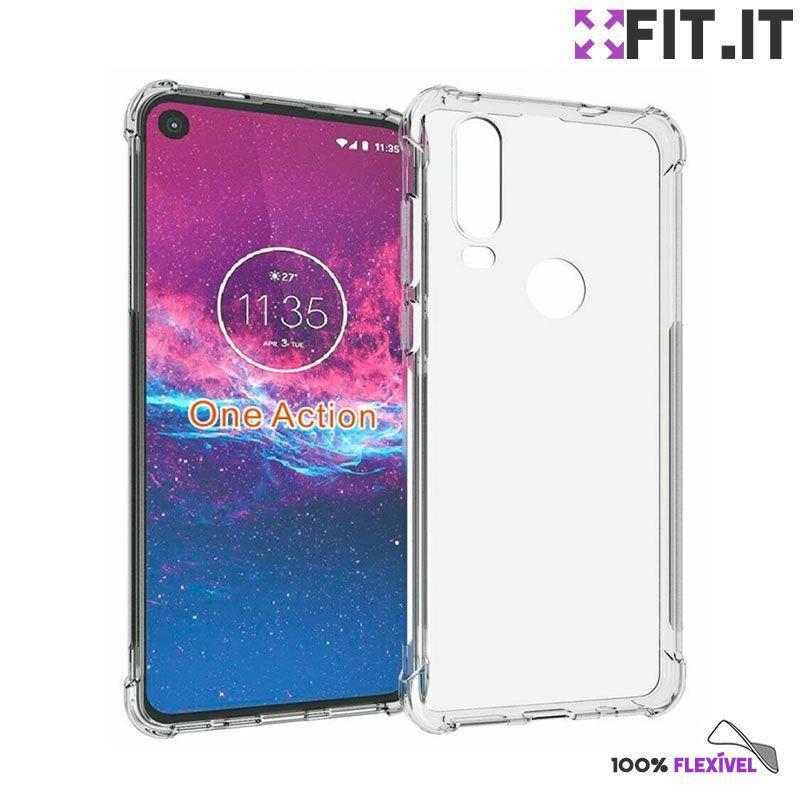 Capa Case Capinha Anti Shock Moto One Action 0198 Mandala 8 no Shoptime