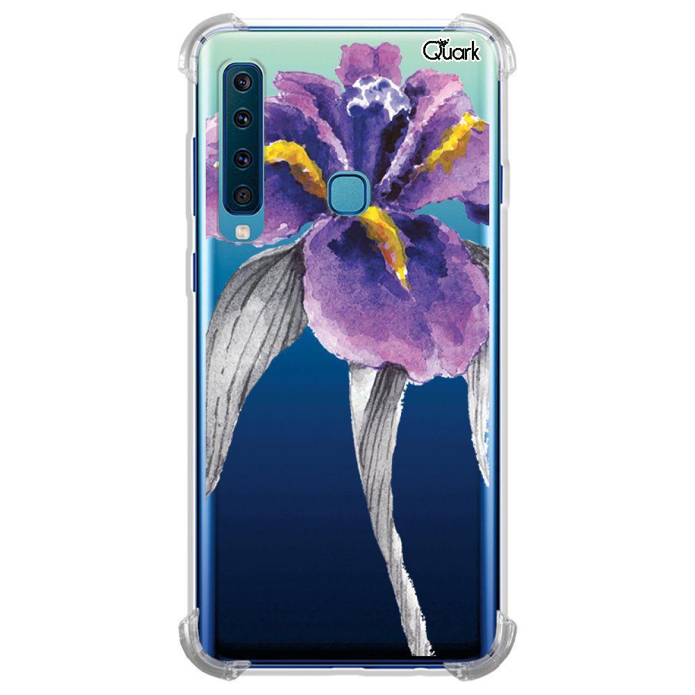 Capa capinha anti shock samsung galaxy a9 flor roxa 0945 - QuarkCase -  Capinha de Celular - Magazine Luiza