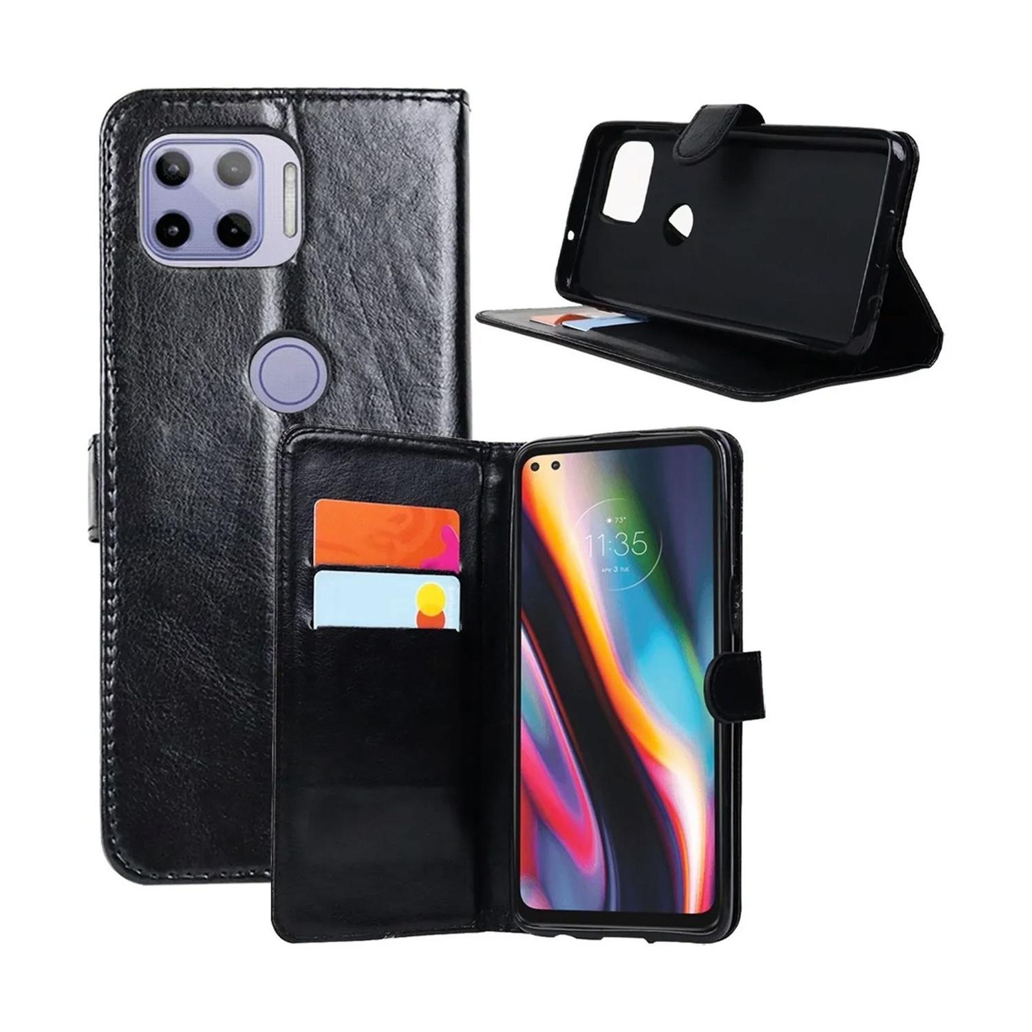 Capa Capinha Carteira Motorola Moto G 5G Plus Case Couro Flip - Império das  Capas - Capinha de Celular - Magazine Luiza