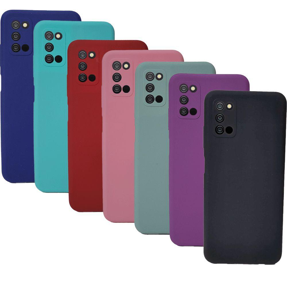 Capa Capinha Case Colorida Anti Impacto Samsung Galaxy A03s - M12 - Capinha  de Celular - Magazine Luiza