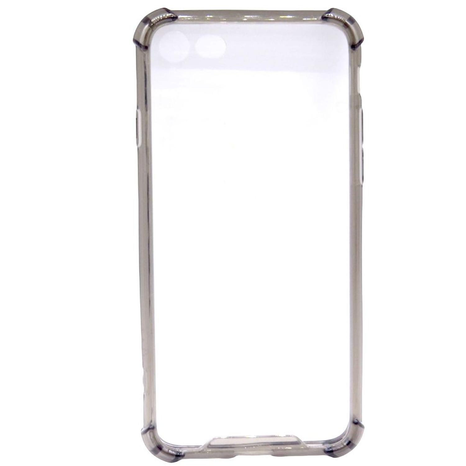 Capa Capinha Case iPhone 6/6S Transparente com Fundo Acrílico e Borda Fumê  Anti Shock Proteção - HRebos - Capinha de Celular - Magazine Luiza