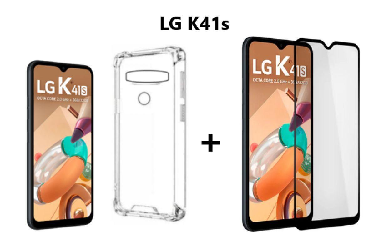 Capa Capinha Case LG K41s Anti Shock + Película 3D 6D 9D Blindada Cobre  100% Da Tela Borda Resistente - Yellow Lens - Kit Capinha e Película para  Celular - Magazine Luiza