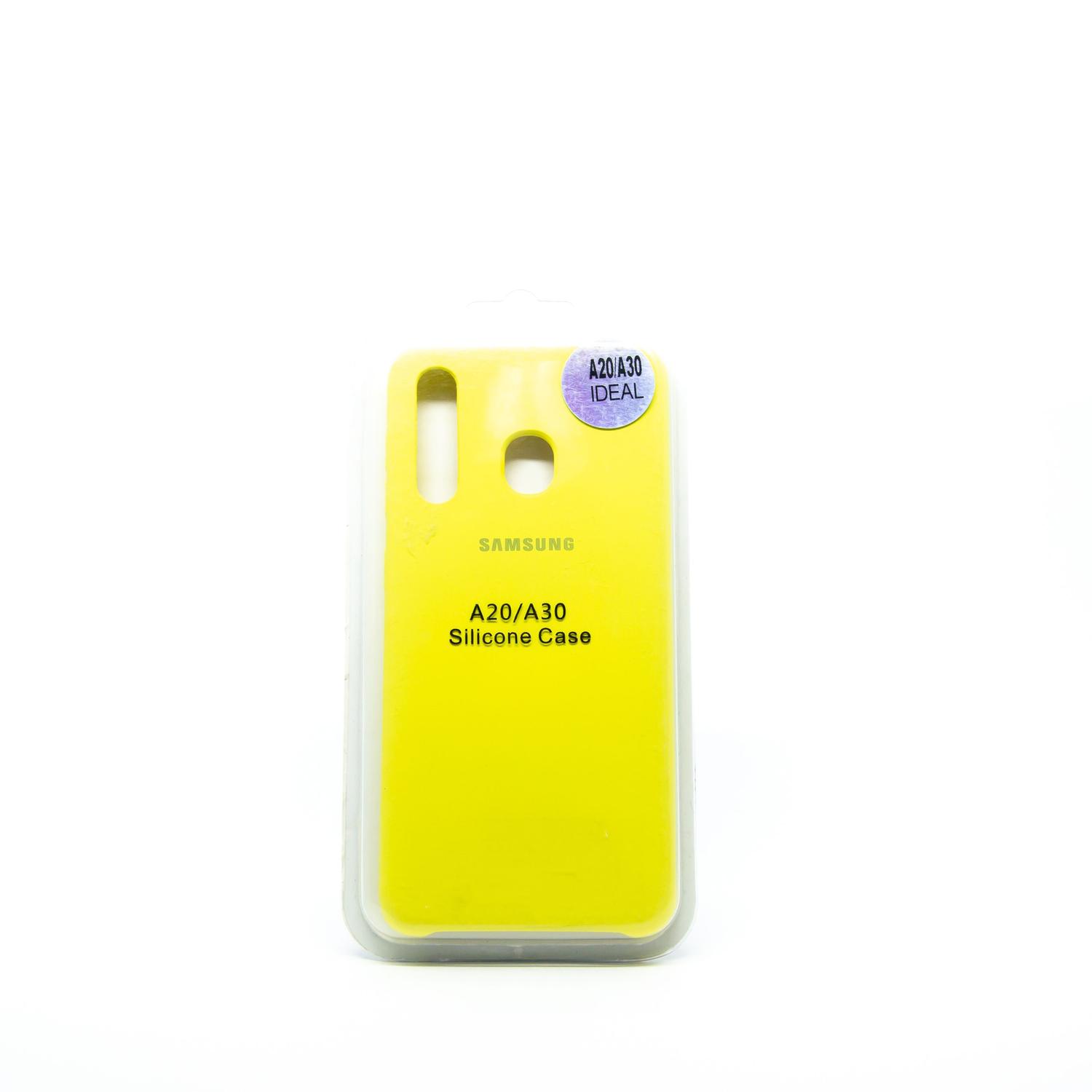 Capa Capinha Case Smartphone Samsung A20/30 Silicone Amarela - clipover -  Acessórios para Celular - Magazine Luiza