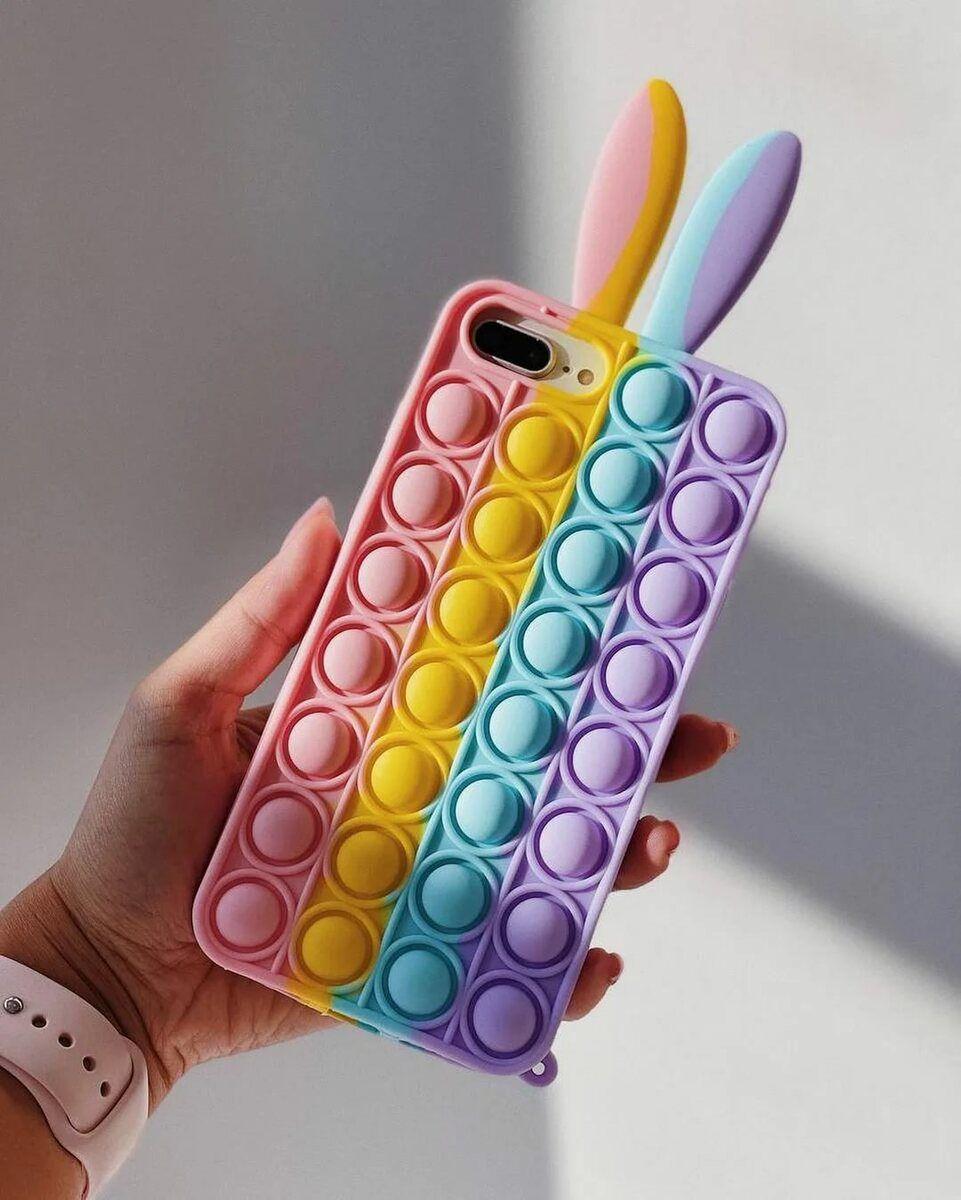 Capa Capinha de Celular Pop It Fidget Toy Apertar Anti Stress para Iphone  11 12 Pro Max xr xs Max Case em Promoção | Ofertas na Americanas