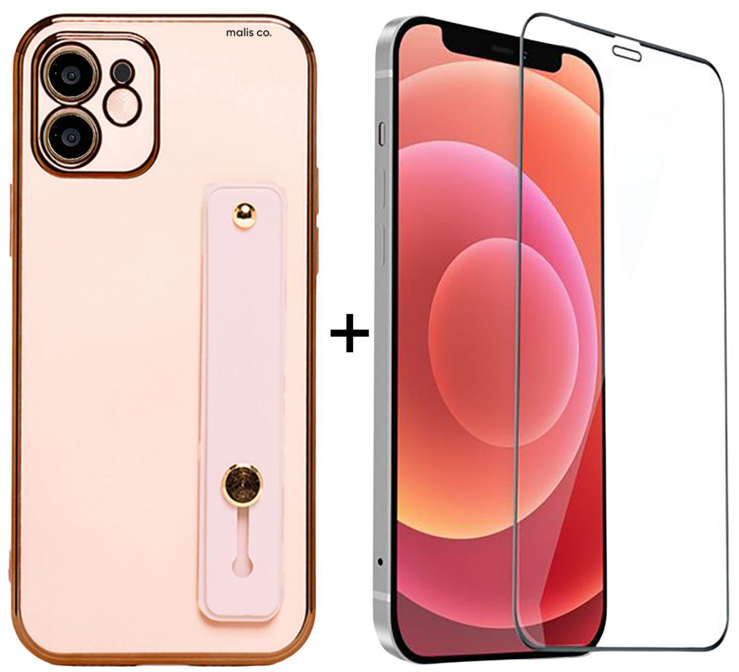 Capa Capinha iPhone 11 + Película 9D / Silicone Premium com Suporte Dedo  Atras / Rosa - Malis Case - Capinha de Celular - Magazine Luiza