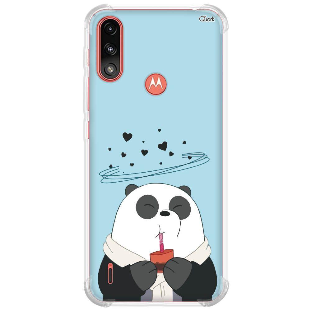 Capa capinha p/ moto e7 power (1593) panda - QuarkCase - Capinha de Celular  - Magazine Luiza