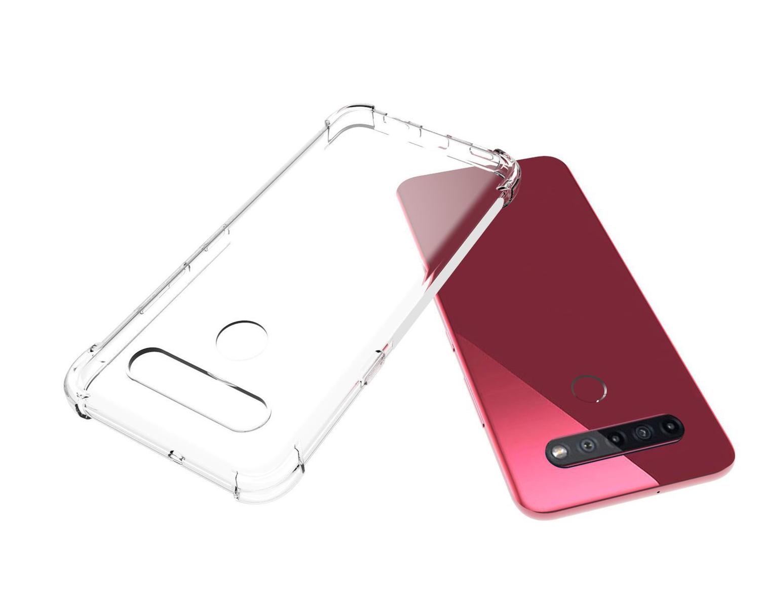 Para Lg K71 Caso De Telefone De Tampa De Silicone Macio De Impressão Caso  De Volta