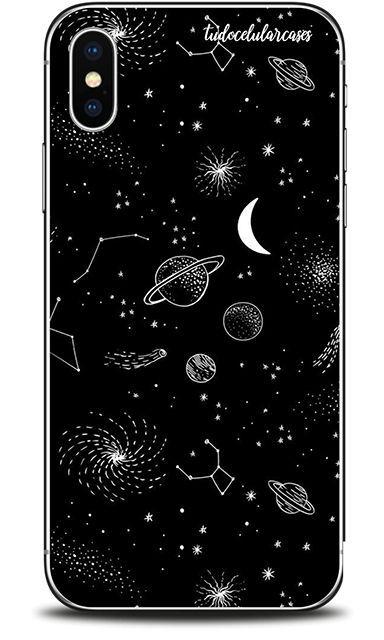 Capa Case Capinha Personalizada Planetas Poeira Estrelar Samsung A20 / A30  - Cód. 1152-B039 no Shoptime