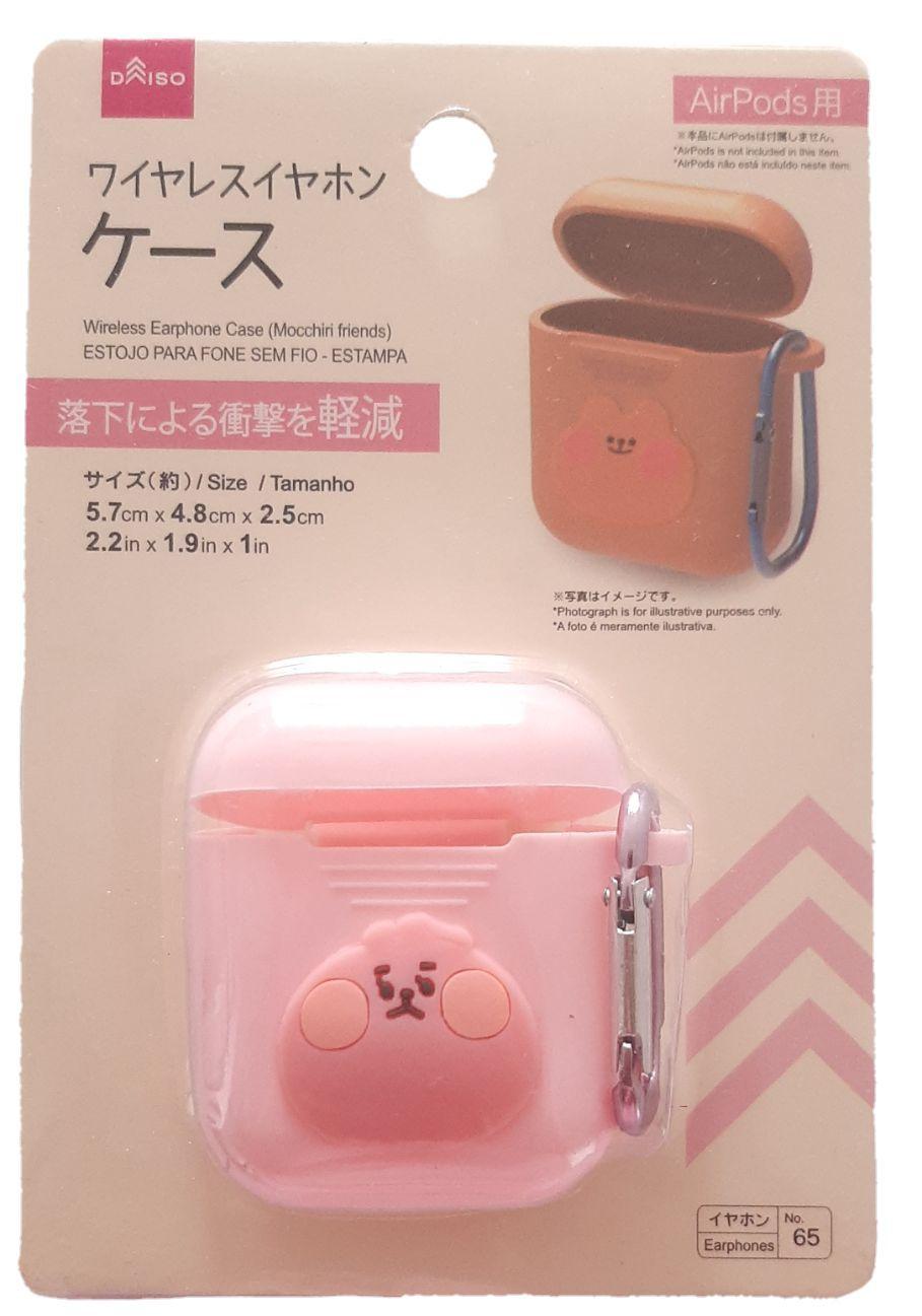 Capa Case Estojo Para Fone De Ouvido Silicone Rosa - Daiso - Fone de Ouvido  - Magazine Luiza