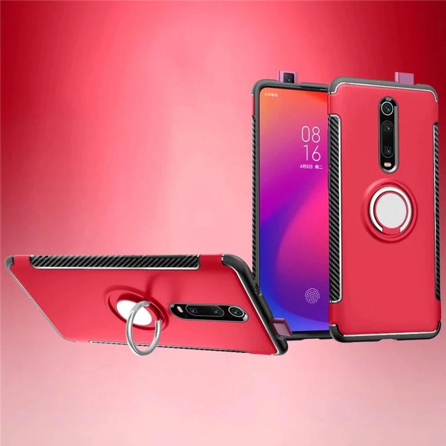 Capa Case Protetora Xiaomi Mi 9T / Mi 9T Pro K20 / K20 Pro (Tela 6.39)  Carbon Com Stand e Anel 360 - Tudo Em Acessório - Capinha de Celular -  Magazine Luiza