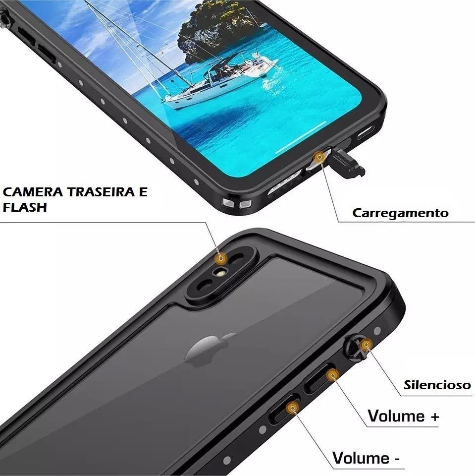 Capa Case waterproof e antishock P/ iPhone 11 / iphone 11