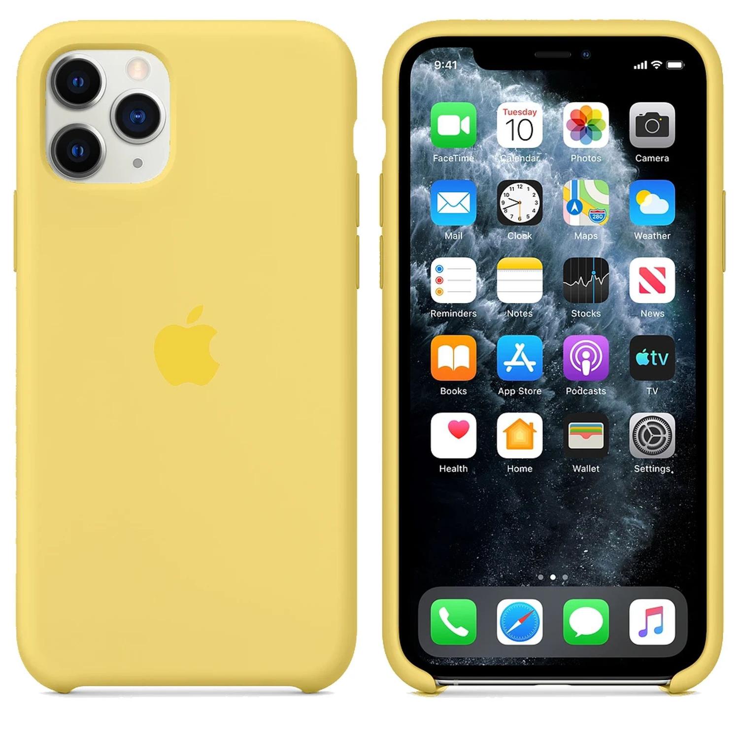 Capa Compatível Com Apple iPhone 11 Pro Max (6.5 Pol.) Silicone (Aveludado)  (Microfibra) Box Lacrada - Tudo Em Acessório - Acessórios Originais para  Celular - Magazine Luiza