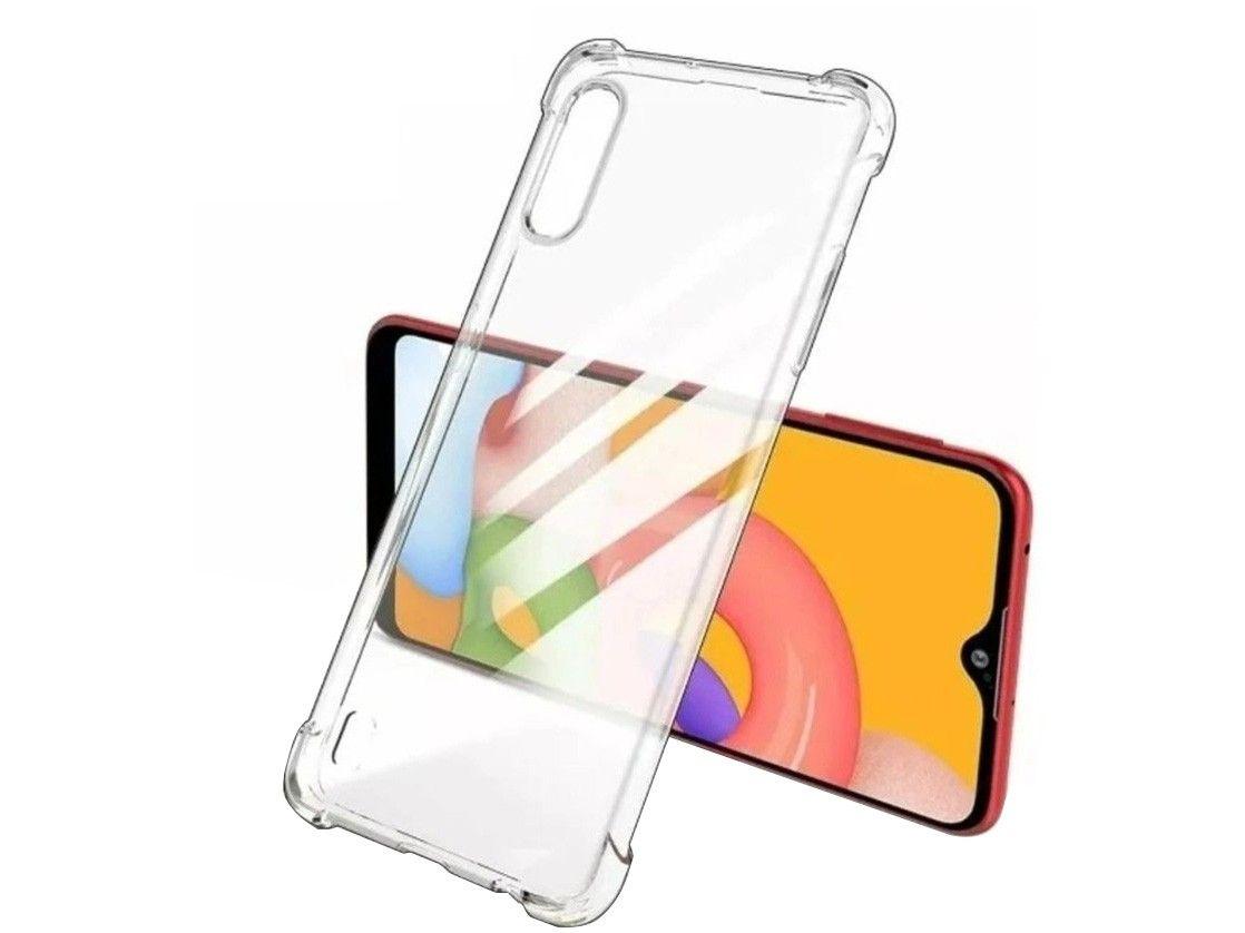 Capa de Celular para A01 Plástico Anti-Impacto